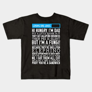 Dad Jokes Father'S Day Pun Kids T-Shirt